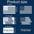 8Pcs American Flag Star Stencil We The People Stencil Reusable 13 Stars 1776 Templates Star Stencil 50 Stars American Flag Stencils for Painting o...