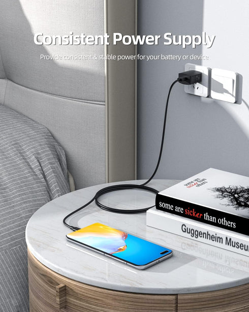 Tablet Charger Fit for Lenovo, Micro USB and USB C Connector...