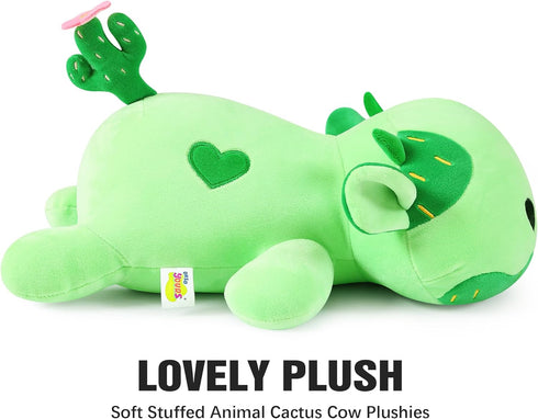 Onsoyours Cute Cow Plushie, Soft Stuffed Cactus Cow Squishy Plush Animal Toy Pillow for Kids (Cactus Cow, 12")...