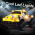 Remote Control Car, 1/24 Scale Light Up Racing Car Toys, RC Car for Kids with Cool Led Lights, Hobby RC Cars Toys Birthday Gifts for 3 4 5 6 7 8 Y...