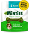 Minties Dental Chews for Dogs, 8 Count, Vet-Recommended Mint-Flavored Dental Treats for Medium Dogs 25-50 lbs, Dental Bones Clean Teeth, Fight Bad...