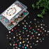 500pcs Natural Chip Stone Beads Multicolor 5mm to 8mm Irregular Gemstone Healing Crystal Loose Rocks Bead Hole Drilled DIY for Bracelet Necklace E...