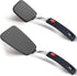2 Pack Flexible Silicone Spatula Turner, 600°F Heat Resistant Silicone Spatula Set for Nonstick Cookware, Kitchen Silicone Cooking Utensil Set for...