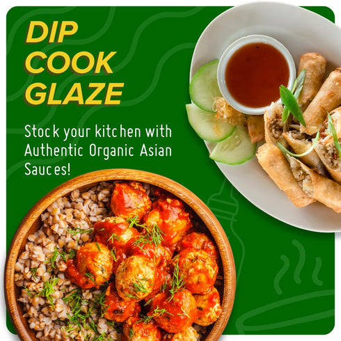 Asian Organics Thai Sweet Chili Sauce - Organic Sweet Chili Sauce - USDA Certified 100% Organic Asian Chili Sauce, No MSG, Non-GMO, Gluten Free Re...