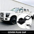 Trailer Hitch Cover Plug Cap Insert Fits 2" Receivers Black Receiver Tube Hitch Plug for RV SUV and Cars by Cenipar...