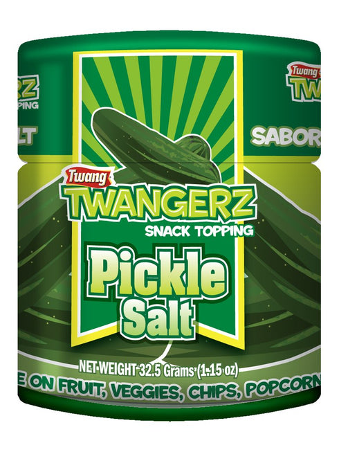 Twang Twangerz Flavored Salt Snack Topping - Pickle, 4 Pack...