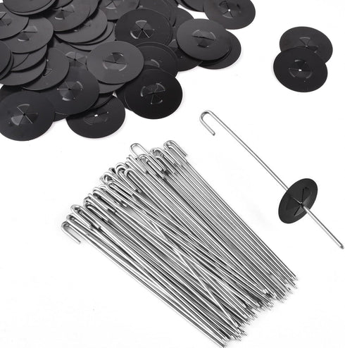 Solar Panel Bird Guard Fastener Clips(60 Packs,38mm), Stainless Steel Critter Guard Clips,Solar Panel Clips for Fixing Wire Mesh to Solar Panels,S...