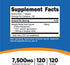 Nutricost Stinging Nettle Root Extract 7500mg, 120 Capsules - Vegetarian Friendly, Non-GMO, Gluten Free (750mg of 10:1 Extract)...