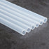 ALINK Extra Wide Reusable Clear Silicone Boba/Bubble Tea Straws, 14mm X 10" Larger Opening Flexible Smoothie Straws, Pack of 6 with Cleaning Brush...