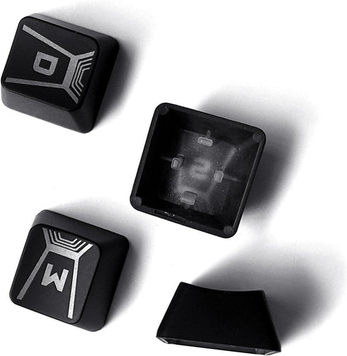 HUYUN W A S D Replacement Key Caps Replacement for Logitech G910 Keyboard Romer-G Switch...