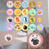 20 Pack Zoo Animal Carpet Spots Markers Sticker Classroom Floor Dots Label 4 Inch-Teacher Supplies Carpet Circles for Elementary School Kindergart...