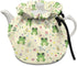 Cartoon Frog Tea Pot Cozies with Adjustable Drawstring Tea Kettle Cover for Most Breakfast Pots Dustproof Teapot Cover for Home Kitchen Decorative...