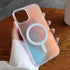Tuokiou for Magnetic iPhone 11 Case, Compatible with Magsafe, Holographic Iridescent Unique Shockproof Translucent Matte Aesthetic Phone Case with...