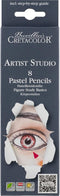 Cretacolor Artist Studio Pastel Pencil Sets, Artist Studio Line Pastel Pencil, Portrait, Set of 8...