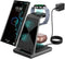 Wireless Charger for Samsung, 3 in 1 Wireless Charging Station for Galaxy S24 Ultra S23 S22 Z Fold 4 Z Flip4 S21, Watch Charger for Samsung Galaxy...