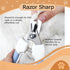 Pet Nail Clippers and Trimmers Feature a Safety Guard for Safe Professional Grooming - Heavy-Duty Design with Nail Files, Ideal for Dogs and Cats ...