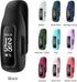 3-Pack Clip Case Accessory for Fitbit Inspire 3/Inspire 2, Black+Black+Black...