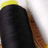 T70#69 Bonded Nylon Sewing Thread - 1500 Yard Spool -(White+Black) 2PCS...