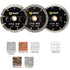(3 Pack, 4 1/2 inches) GRAFF Diamond Blade for Angle Grinder - Diamond Cutting Wheel for Dry and Wet Cutting Stone, Marble, Granite, Brick, Masonr...