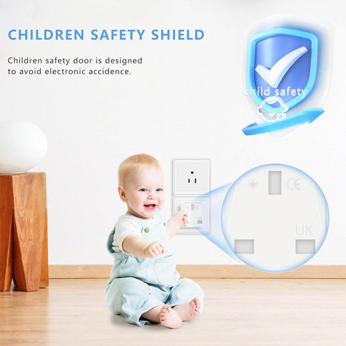 UK to US plug adapter, OFOAEEA 2 Pack UK to US America Plug Adapter, UK Plug Adapter to USA Converter, Converts All Type G Plugs from United Kingd...