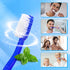 50 pcs Prepasted Disposable Toothbrushes Bulk Individually Wrapped Pre Pasted Soft Toothbrush, Single Use Travel Toothbrushes for Homeless Camping...