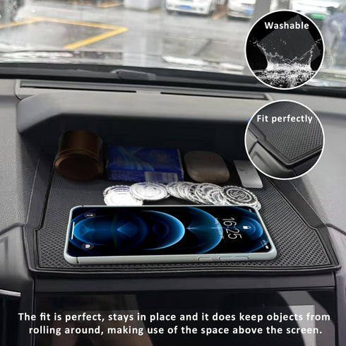 Auovo Dashboard Mat Compatible with Subaru Crosstrek Accessories 2018-2023 Forester 2019-2024 XV Impreza 2018-2023 Car Interior Silicone Dash Pad ...