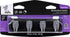 HIGH & MIGHTY 515306 Key Rail Organizer Hook Rail, Easy Tool-Free Dry Wall Installation, Holds up to 5lbs, Small, Black & Silver...
