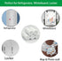 ZDZBLX 30 Pack Fridge Magnets Refrigerator Magnets Strong Magnets Small Magnet Heavy Duty Magnets for Whiteboard, Round Mini Magnets Cute Locker M...