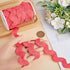 GORGECRAFT 1 Roll 5/8 inch(15mm) Ric Rac Trim Ribbon 10 Yards Rick Rack Wave Sewing Bending Fringe Trim Braided Woven Fabric for Sewing Flower Mak...