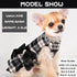Plaid Dog Sweater for Small Dogs, Winter Fall Puppy Clothes for Small Dogs Girl, Fleece Small Dog Sweaters for Chihuahua Yorkie Teacup, Dog Sweate...