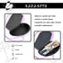 KUANG! Women's Gothic Pu Leather Shoulder Bag Coffin Shaped Handbag Purses Square Box Crossbody Bag for Halloween Party...