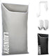 Hanging Laundry Hamper Bag – Space Saving over the Door Storage Bags – Behind the Door Hampers for Dirty Clothes – Wall Mounted Basket for Bathroo...
