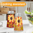 Grant Howard 39013 Hand Painted Tapered Salt and Pepper Shaker Set, Sunflowers, Yellow...