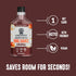 Lakanto BBQ Sauce - Sweetened with Monk Fruit Sweetener, Barbeque Sauce for Grill, No Sugar Added, Natural Smoke Flavor, Keto Diet Friendly, Vegan...
