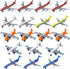 YongnKids 18 Pack Diecast Airplane Toys for Toddlers, Aircraft Plane Toy for Boy Girls 3 4 5 6 7 Years Old,Metal Aeroplane Toys Set Models Plane B...