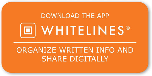 ROARING SPRING Whitelines Spiral Graph Ruled Notebook, Digitally Download Your Notes with FREE App, Premium Gray Paper, 11" x 8.5" 70 Sheets...