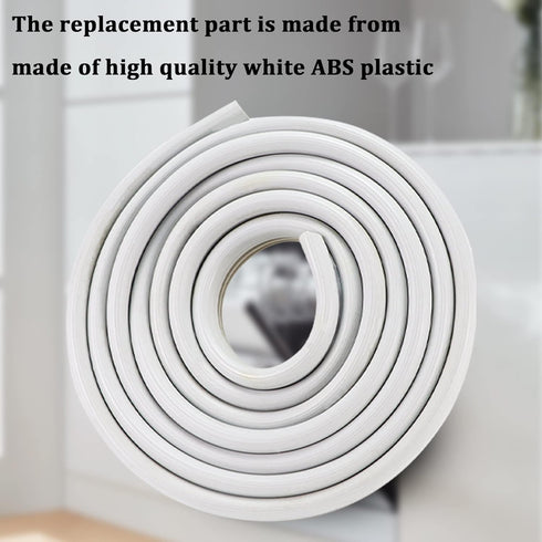 Romalon WD08X10057 Dishwasher Door Gasket Fit for GE Dishwasher Replaces AP3798079 EAP958908 PS958908 WD08X10014 WD8X10014 1088473