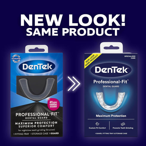 DenTek Mouth Guard for Nighttime Teeth Grinding, Professional-Fit Dental Guard, 1 Count...