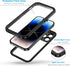 Lanhiem for iPhone 14 Pro Max Case, IP68 Waterproof Dustproof Case with Built-in Screen Protector, Rugged Full Body Shockproof Phone Cover for iPh...