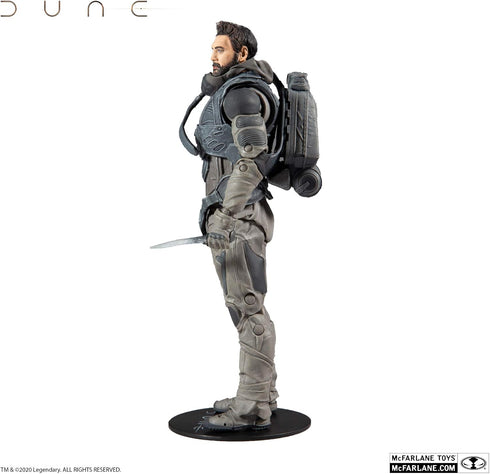 McFarlane Toys Dune Stilgar 7-inch Action Figure with Build-A Glossu ‘Beast’ Rabban Figure Parts, Multicolor...