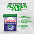 Cascade Platinum Plus Dishwasher Pods, Dish Detergent ActionPacs, Power of Bleach, 21 Count...