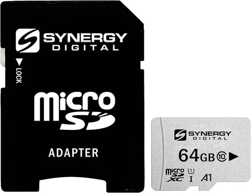 Synergy Digital Camera Memory Card, Compatible with Fujifilm INSTAX MINI EVO Hybrid Digital Camera, 64GB Micro SD Secure Digital Memory Card...