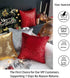 ShinyBeauty Sequin Pillow Case 24x24-Inch Silver Sequins Decorative Throw Pillows Covers Sequins Pillow Cover Pillows Cushion Cases Sofa Accent Pi...