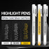 6 Colors Gel Pen Set White,Gold and Silver Gel Ink Pens for Artists,White Gel Pen,White Ink Pen,White Pens for Black Paper,White Drawing Pens,Whit...