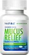 HealthA2Z® Mucus Relief | Guaifenesin 400mg | Immediate Release | Expectorant (60 Counts)...