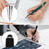 EOOUT 12pcs Ballpoint Pens, 1.0mm Black Ink Soft Touch Click Metal Pen with Stylus Tip for Touch Screens, 2-in-1 Ballpoint Pen with Stylus Tip......
