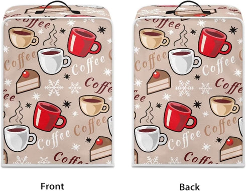 Coffee Cup Coffee Machine Covers Dust Resistant Protective Covers for Coffee Makers Blender Mixer Juice Machine Dust Proof Washable Covers...