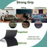 TEUVO Couch Cushion Non Slip Pads to Keep Couch Cushions from Sliding, Hook and Loop Tape with Adhesive for Smooth Surfaces, 2m Long and 11cm Wide...