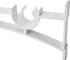 AddGrace Double Curtain Rod Brackets Set of 4 for Drapery Rod Window Hardware Rod Holders (White)...