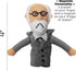 The Unemployed Philosophers Guild Sigmund Freud Magnetic Personality - Plush Finger Puppet and Refrigerator Magnet, Approx 4" Tall...